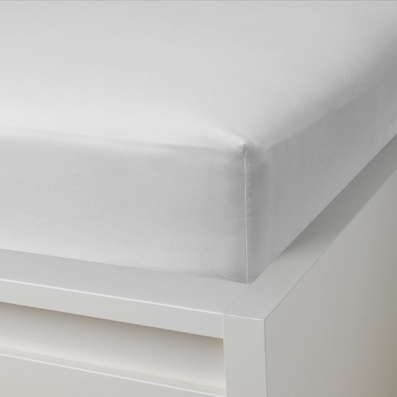 New ! IKEA ÖKENSTJÄRNA Sheet Set White Full (Double) 600 CT Cotton 204.345.92 - Picture 4 of 4